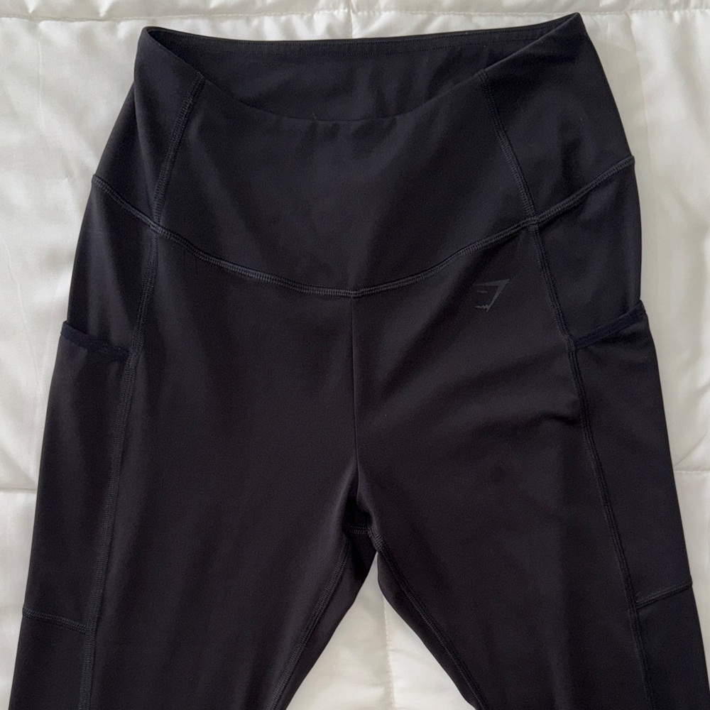 Gymshark Black High-Waist Pocket Leggings